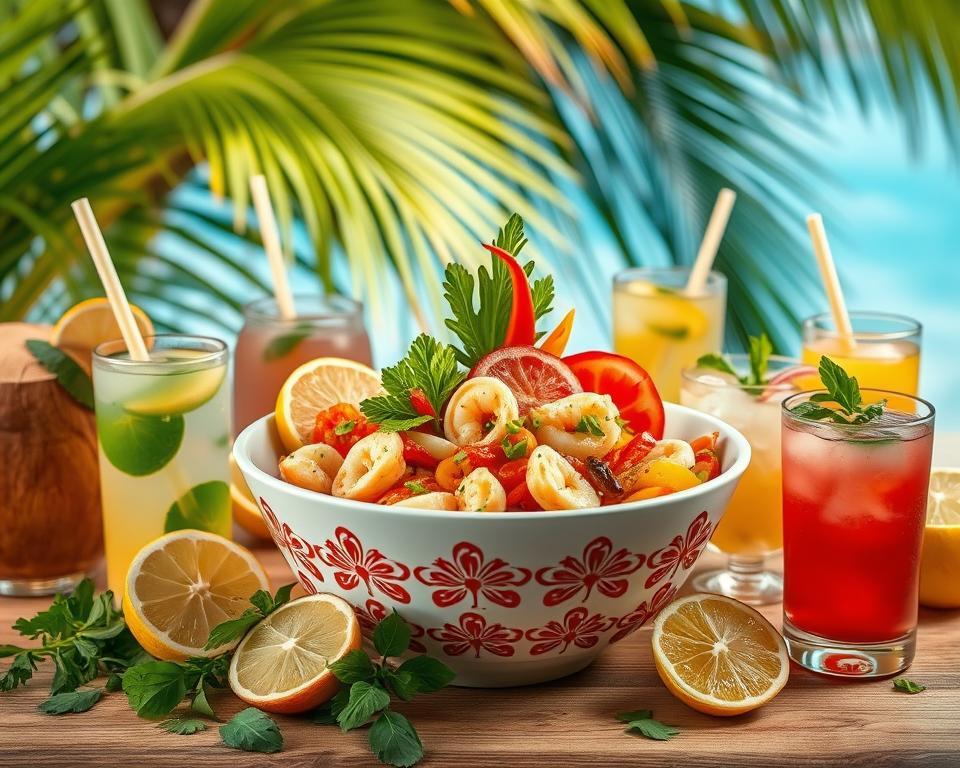 Thai Yum Seafood Salad Beverage Pairing