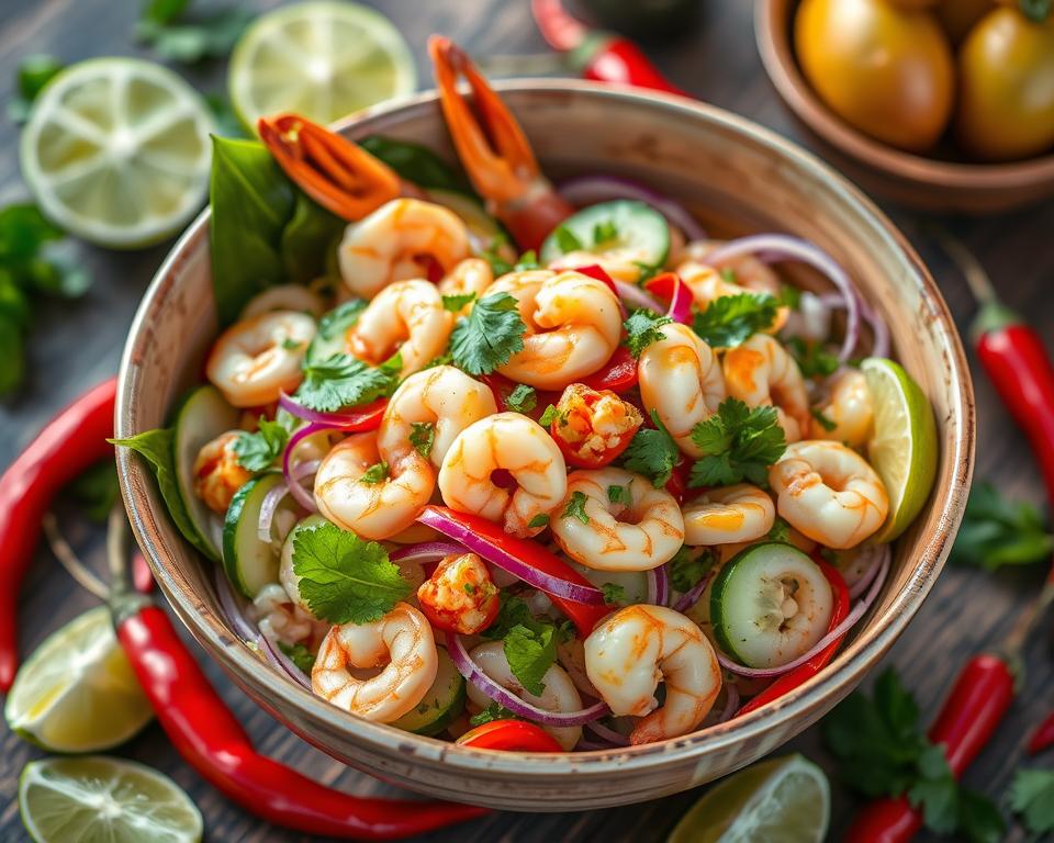 thai yum seafood salad